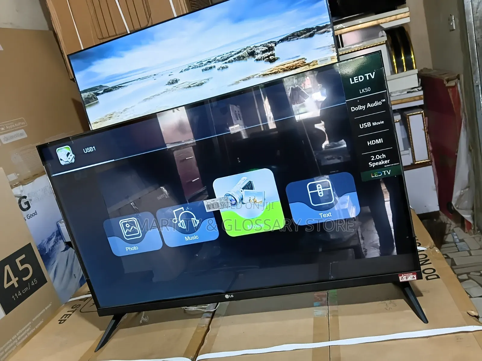 LG Smart TV 32inches Frameless With AI Thinq