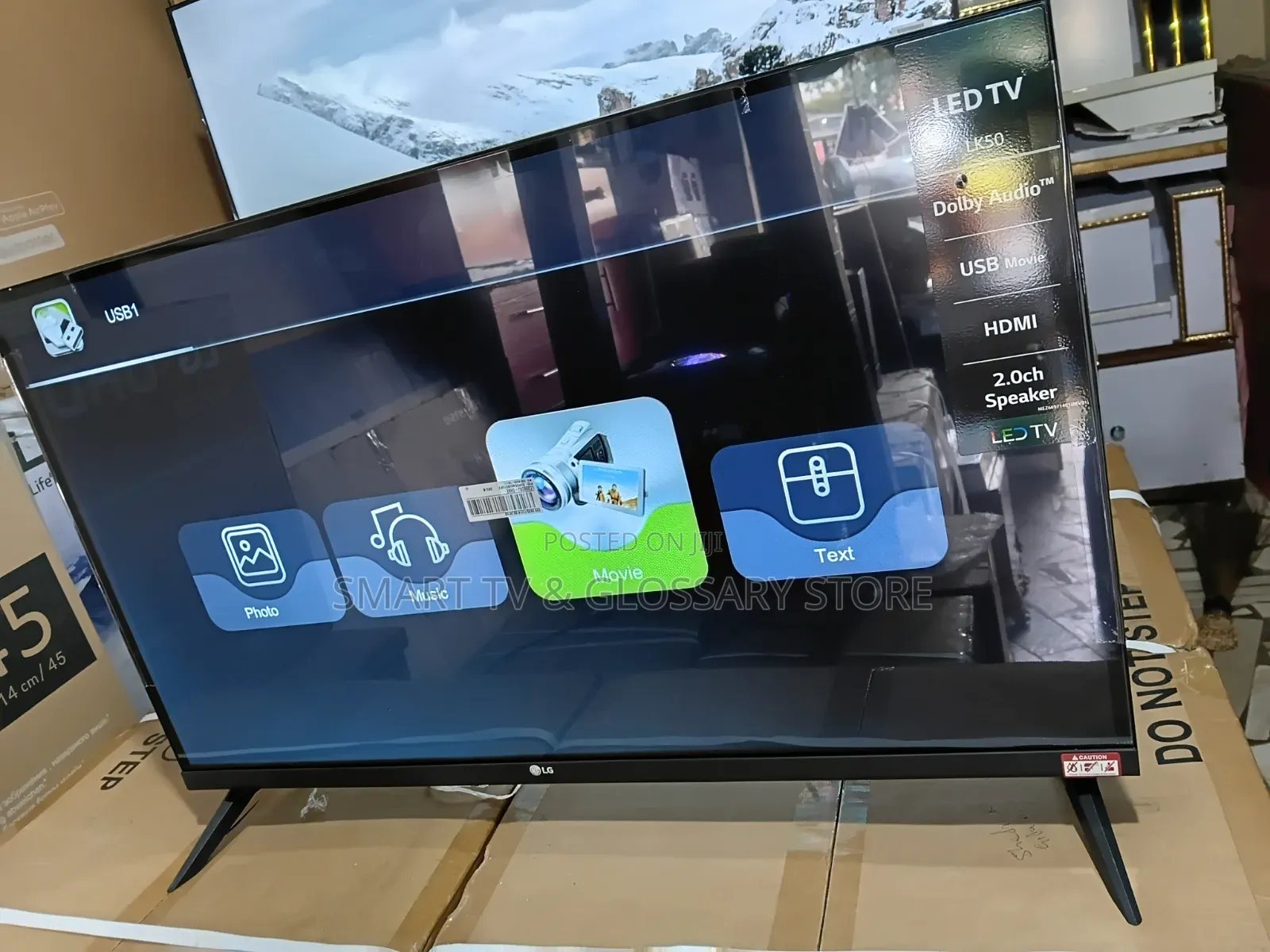 LG Smart TV 32inches Frameless With AI Thinq
