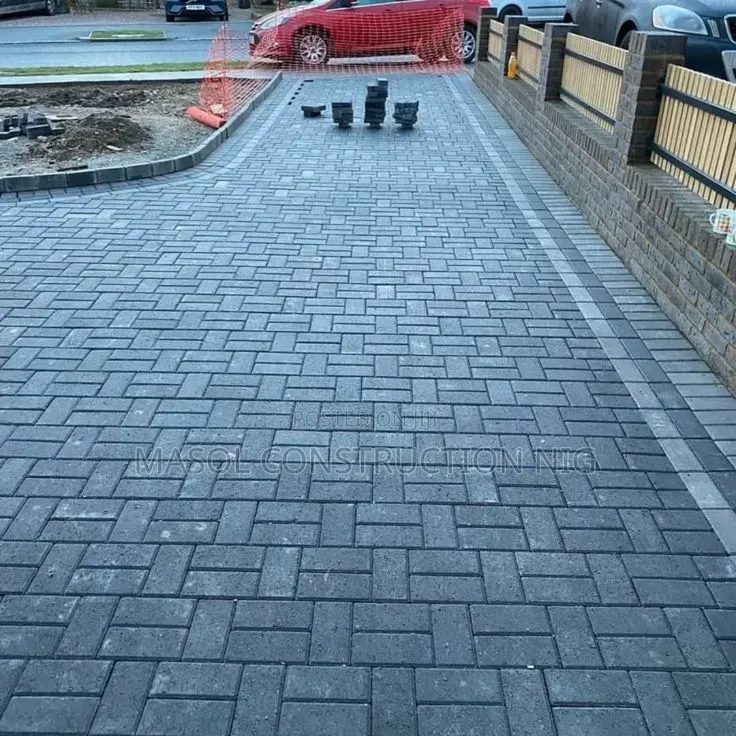 Paving Block Driveway Works