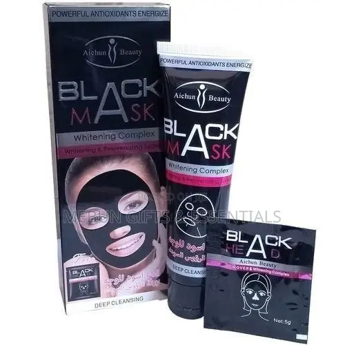 Black Facial Whitening Complex Mask + Free Black Head