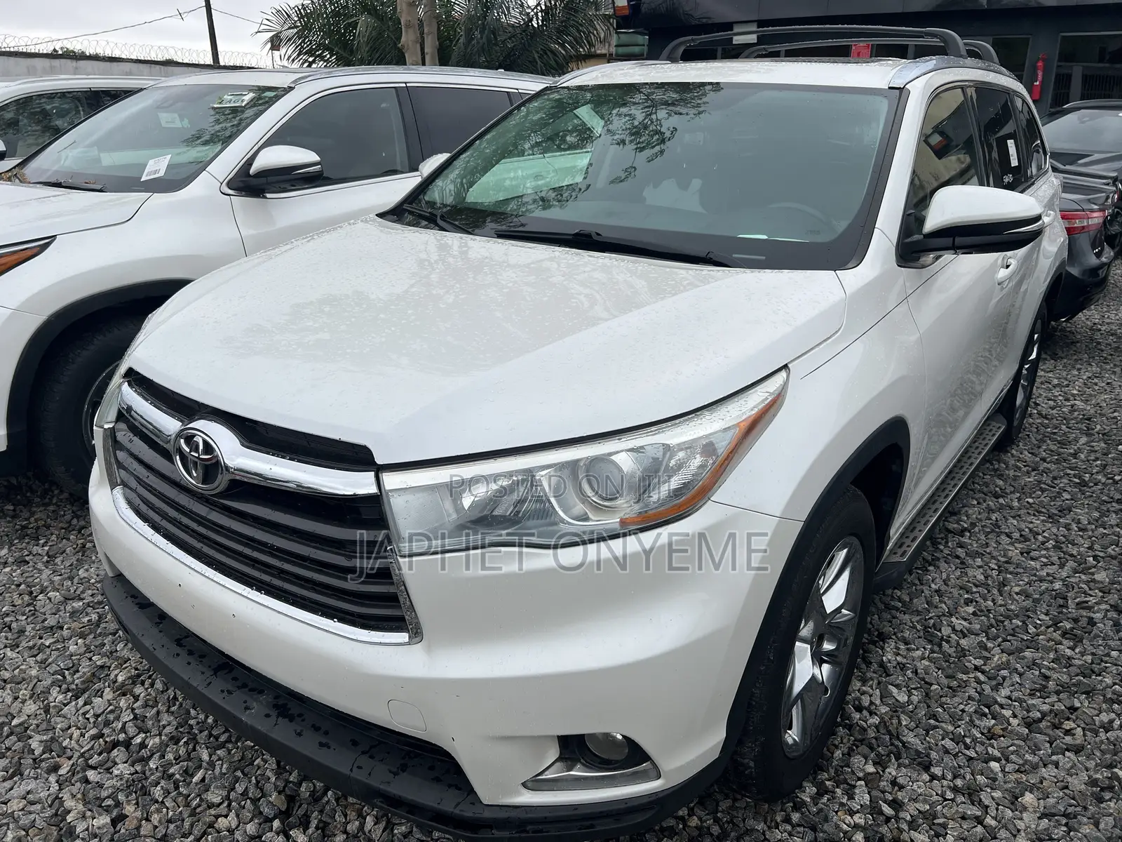 Toyota Highlander Limited 4dr SUV (3.5L 6cyl 6A) 2015 White