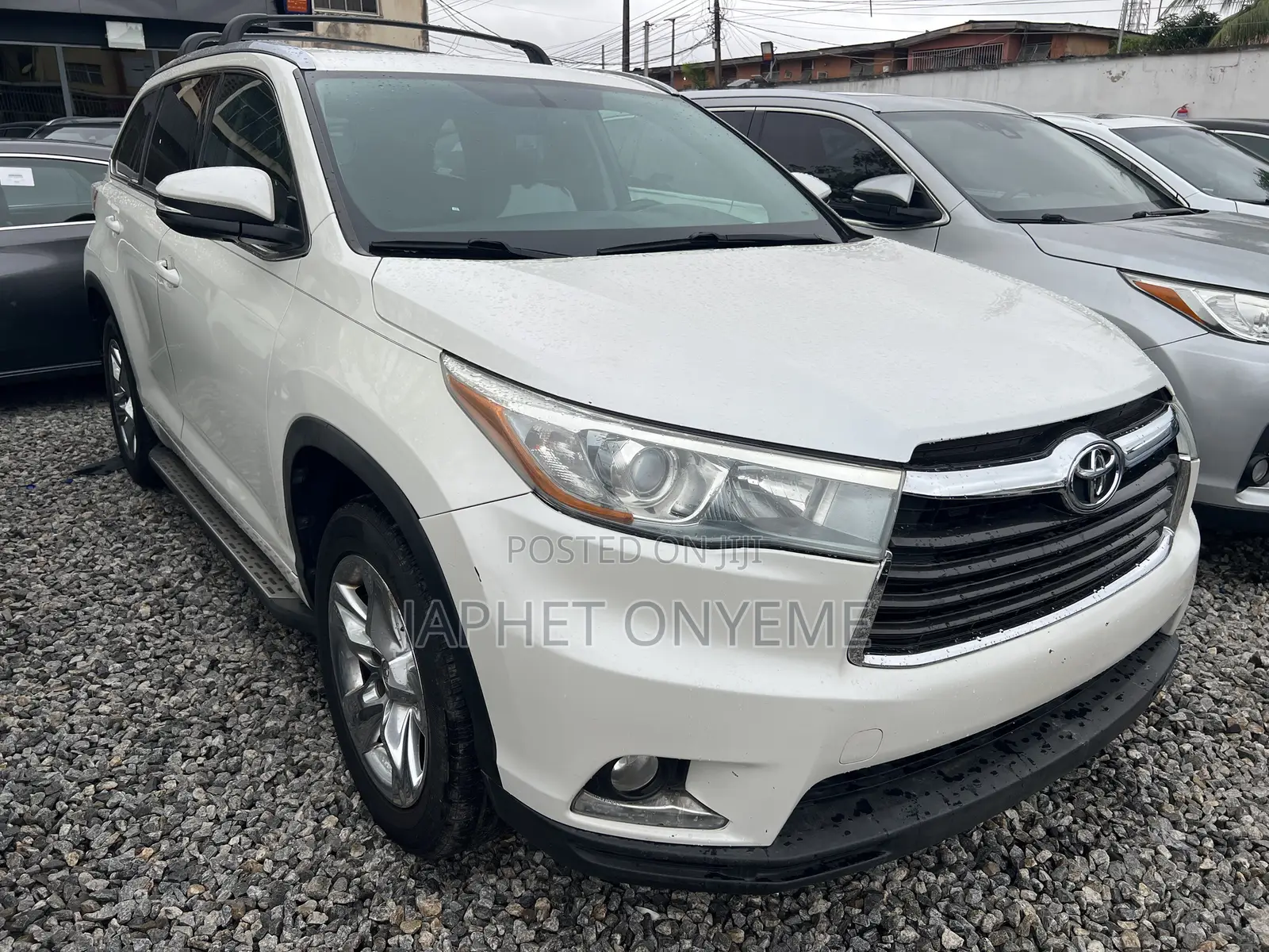 Toyota Highlander Limited 4dr SUV (3.5L 6cyl 6A) 2015 White