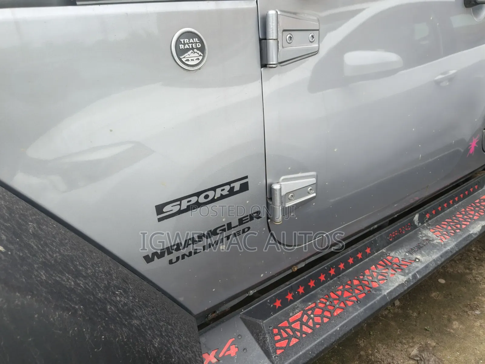 Jeep Wrangler Sport 2dr SUV 4WD (3.6L 6cyl 6M) 2015 Silver