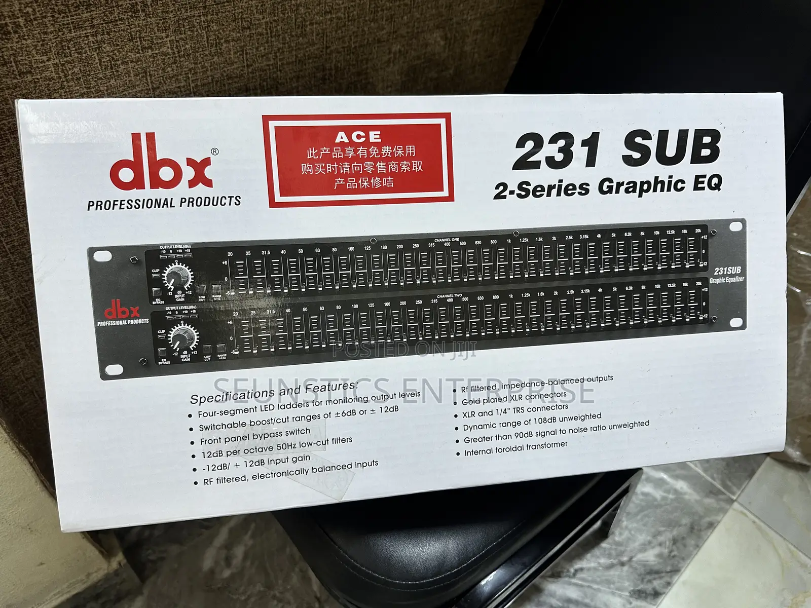 Quality DBX 231 SUB Graphic Equalizer