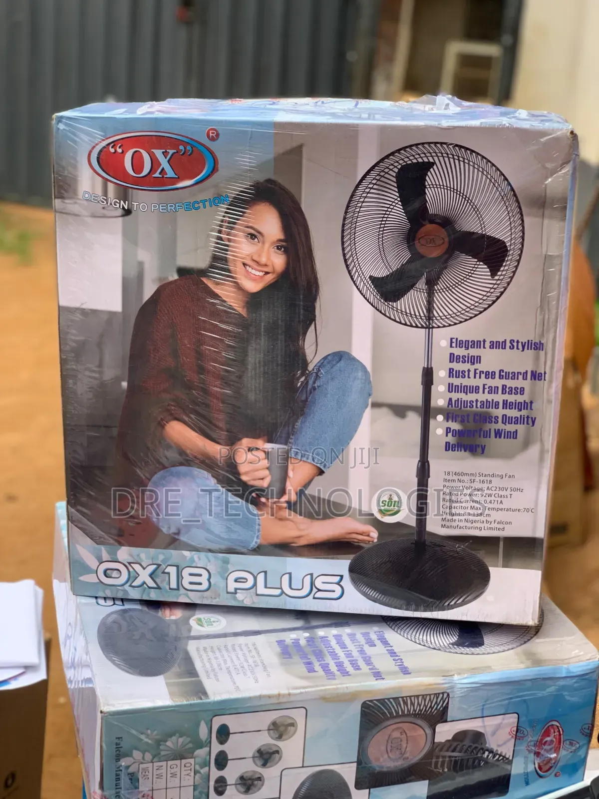 Ox 18 Inches Standing Fan