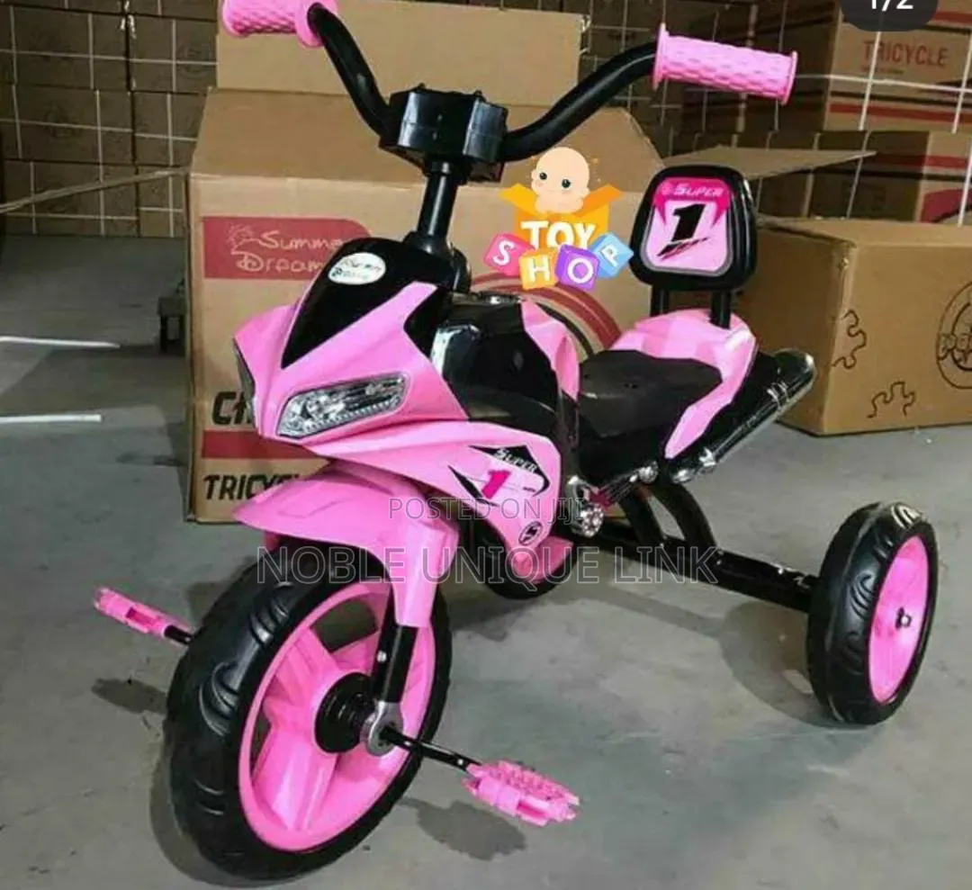 1-5 Years Motorcycle Style Kids Tricycle