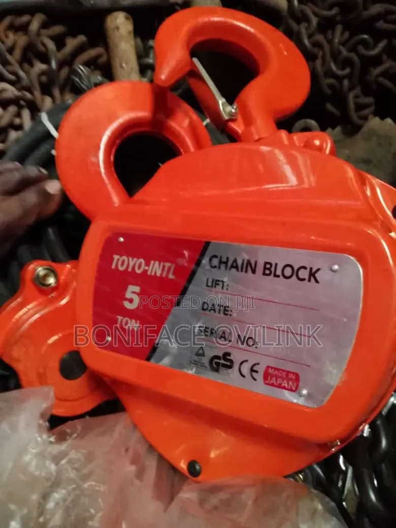 TOYO-INTL 5-Ton Chain Block