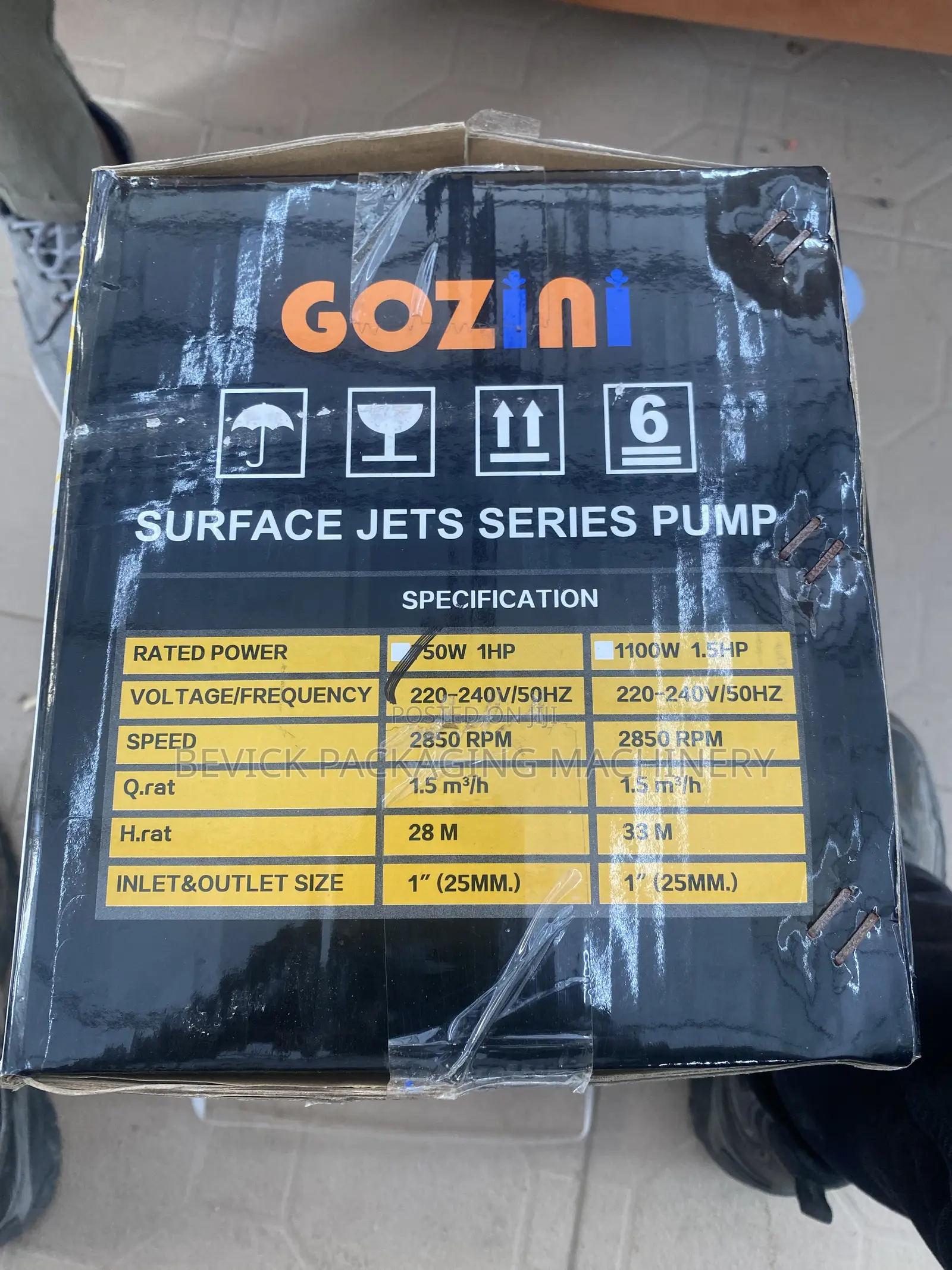 1HP Jet Water Pump – Brand New