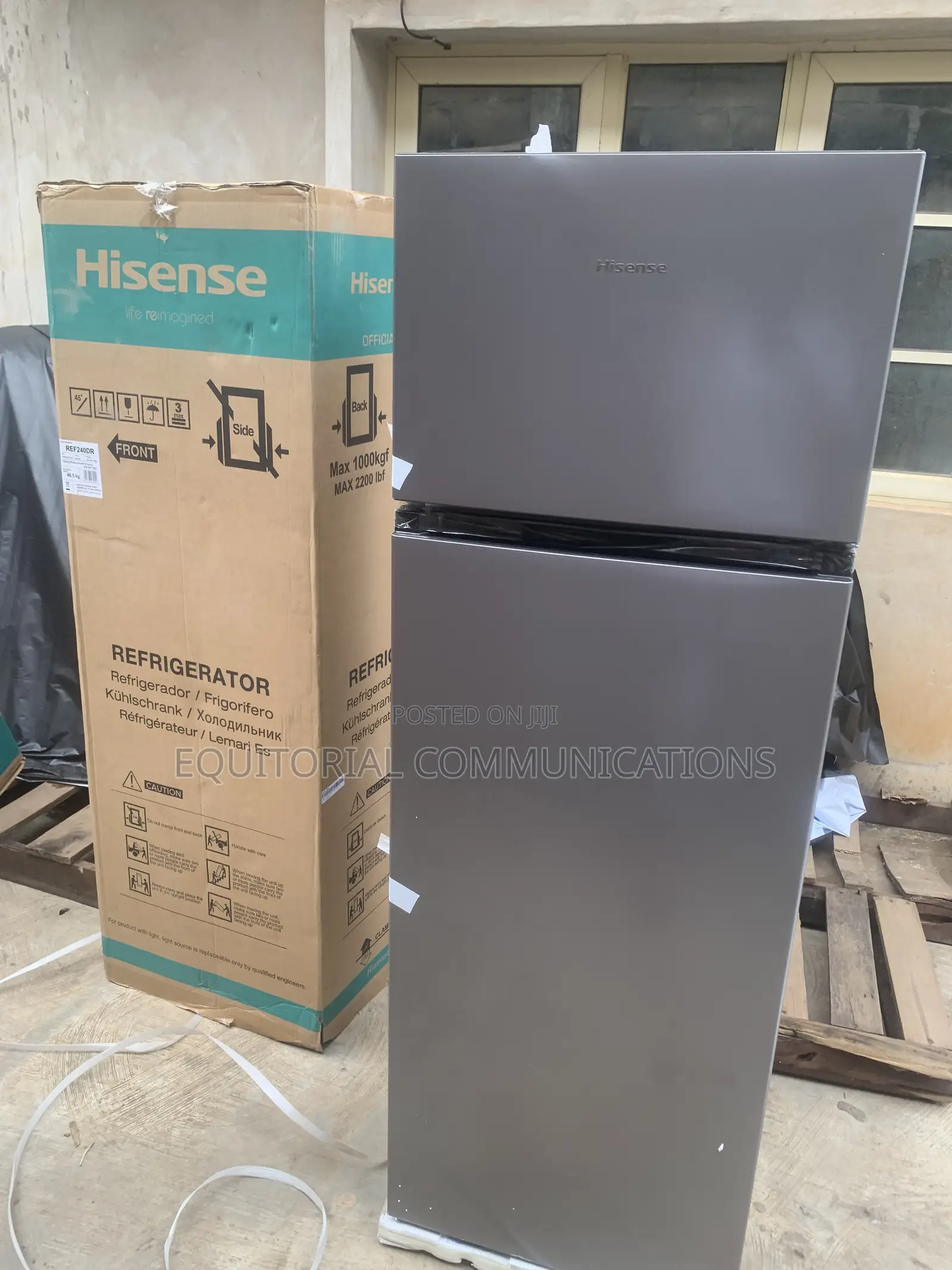 Hisense 240L Double Door Fridge – Perfect Storage for Modern Homes