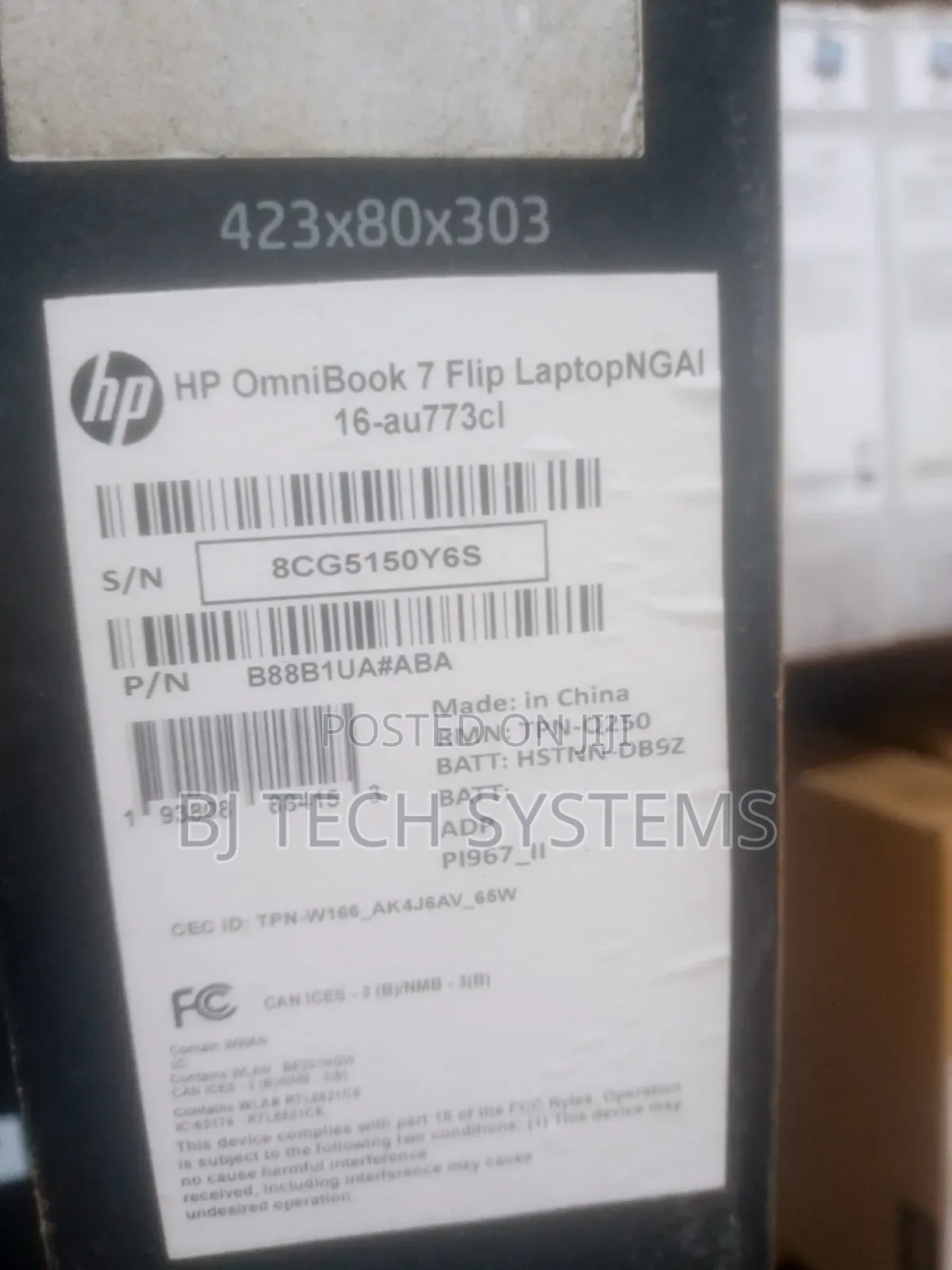 New Laptop HP OmniBook 7 16" 32GB Intel Core Ultra 7 SSD 1T