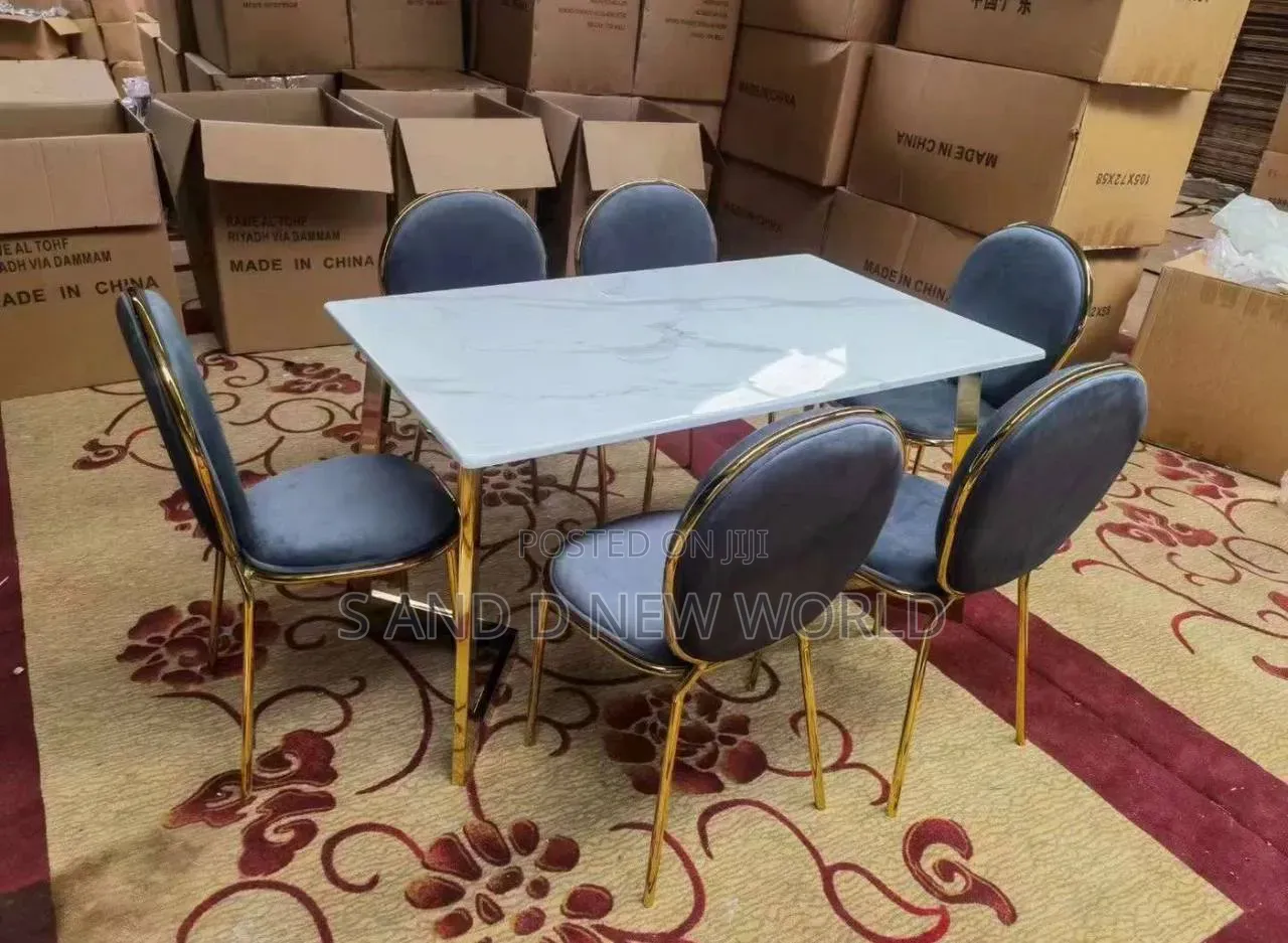 Dining Table With Six Chairs