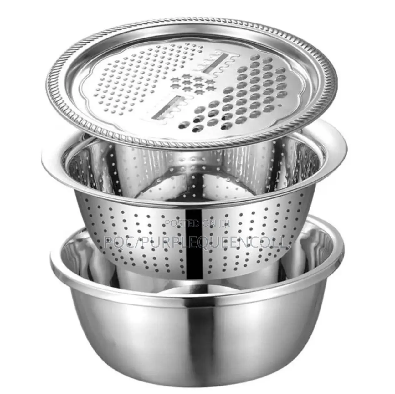 Sieve Grater Basket 3 in 1