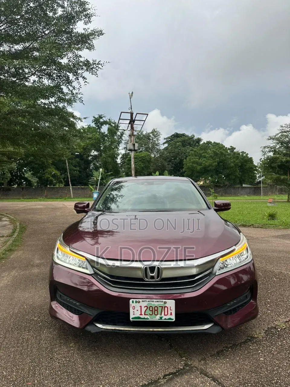 Honda Accord EX-L 4dr Sedan w/Navigation (2.4L 4cyl CVT) 2014 Burgundy