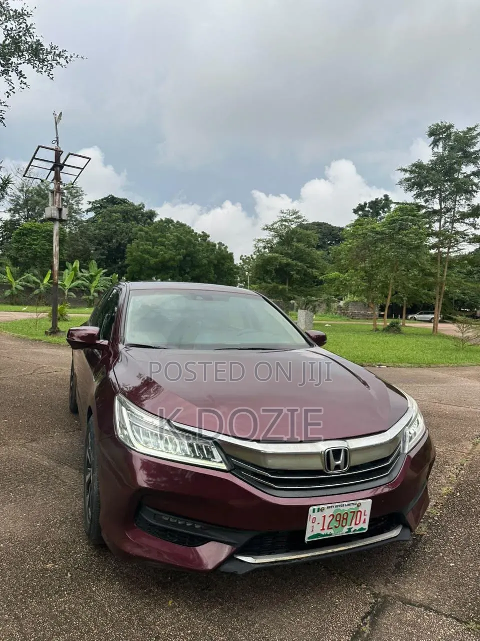 Honda Accord EX-L 4dr Sedan w/Navigation (2.4L 4cyl CVT) 2014 Burgundy