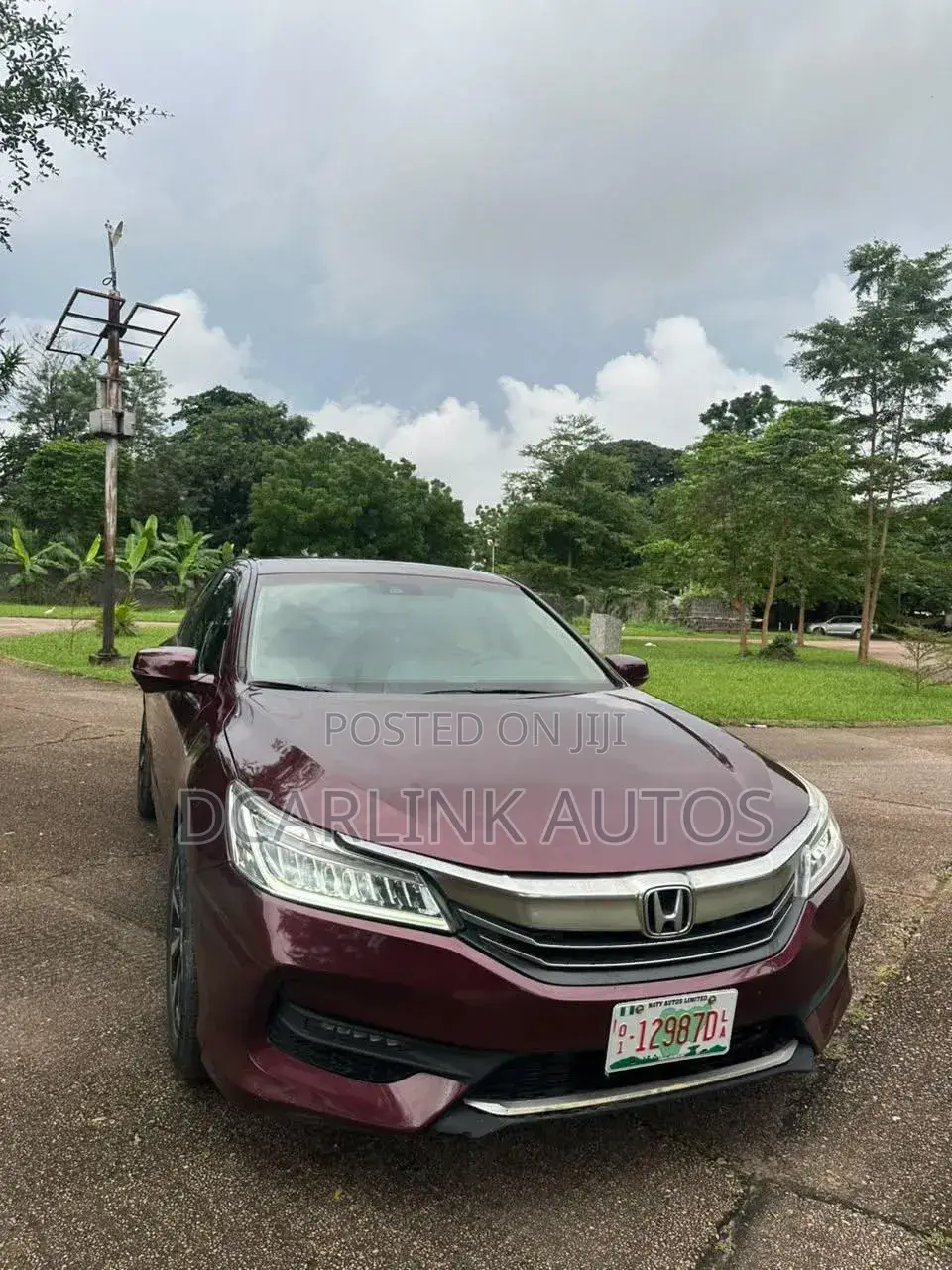 Honda Accord EX-L 4dr Sedan w/Navigation (2.4L 4cyl CVT) 2014 Burgundy