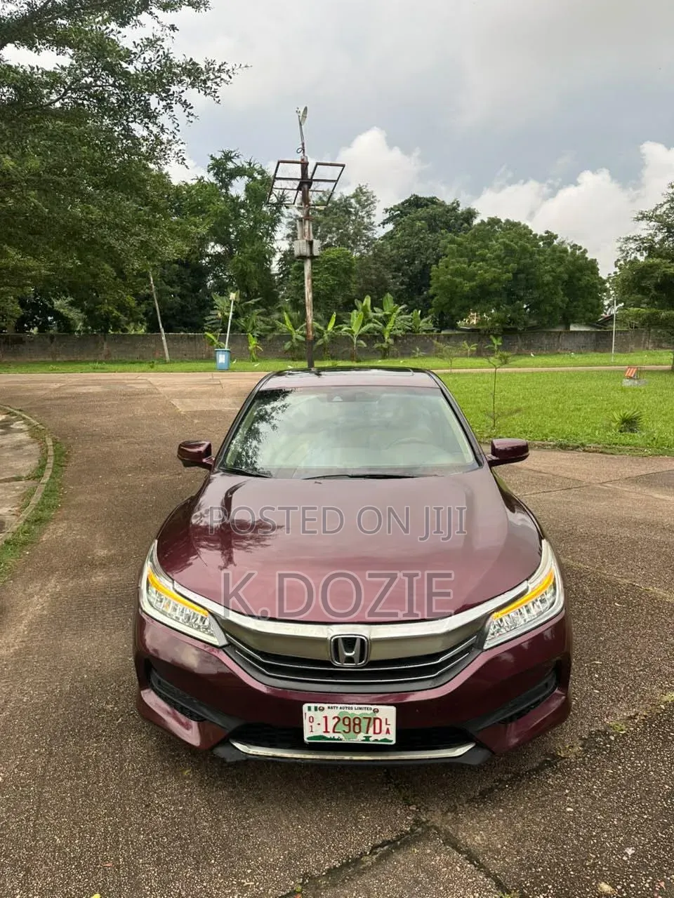 Honda Accord EX-L 4dr Sedan w/Navigation (2.4L 4cyl CVT) 2014 Burgundy