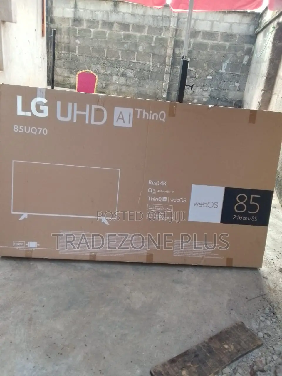 LG 85” UHD Television for Sale