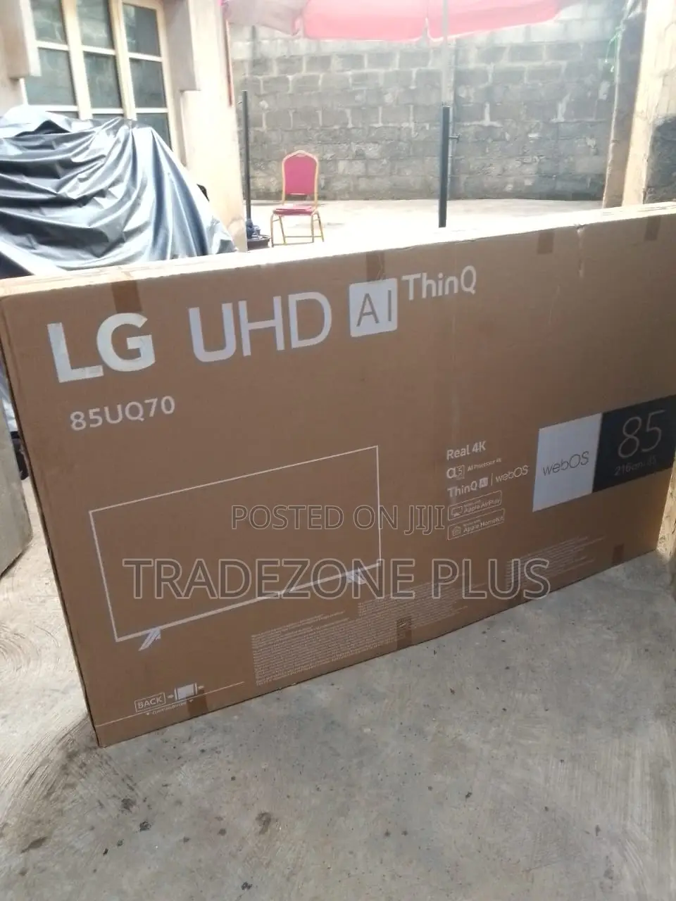 85” LG UHD Smart TV – Perfect Big Screen Setup