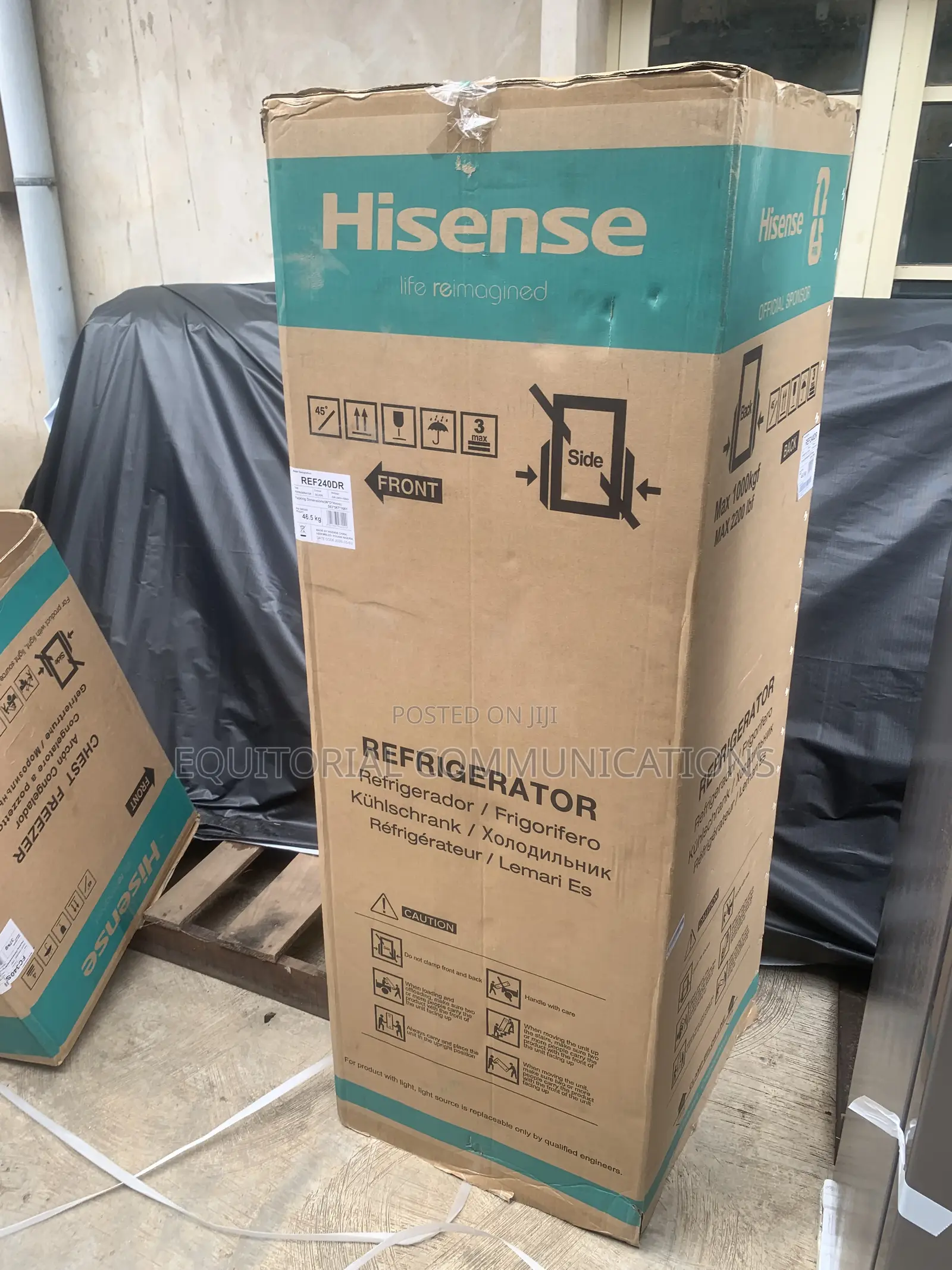 Hisense 240L Double Door Refrigerator REF240DR – Upgrade Your Kitchen