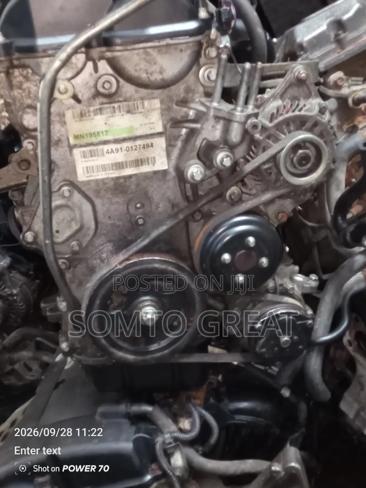 Complete Tokunbo Engine for Mitsubishi Lancer 2006/2007/2008 (4a91)
