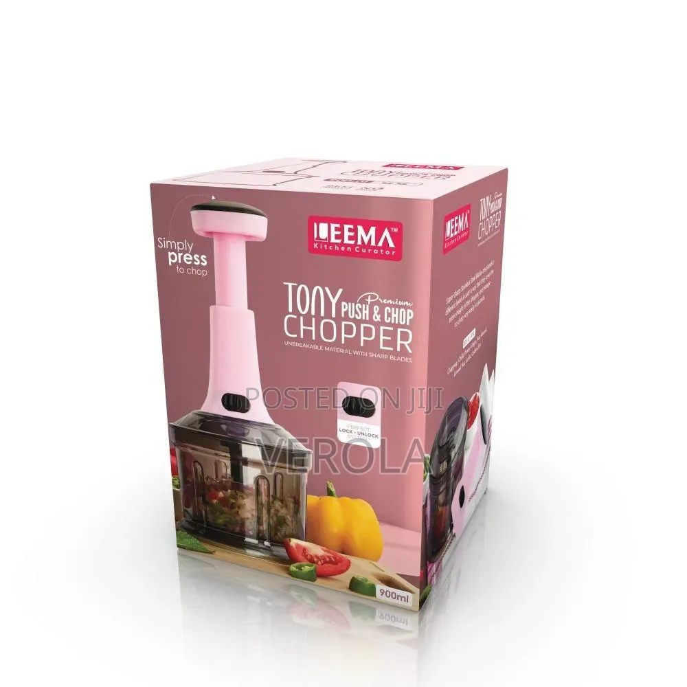 LEEMA Kitchen Curator TONY Premium Push Chop Chopper