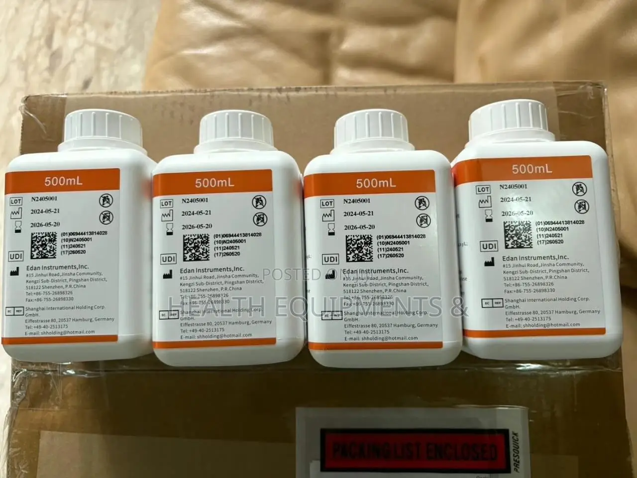 Edan Hl600 Lyse – Hematology Analyzer Reagent
