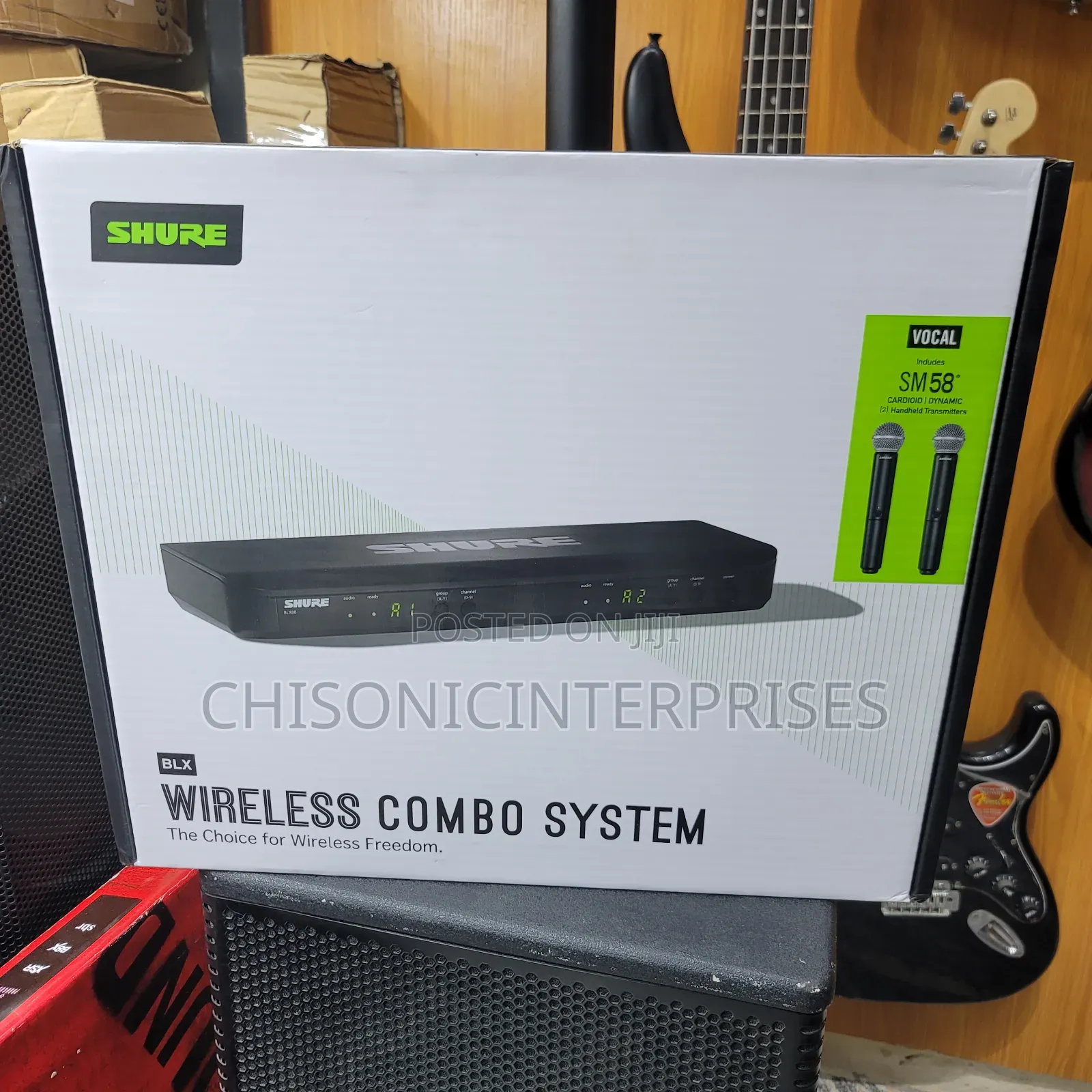 Combo Wireless Mic/Sm58