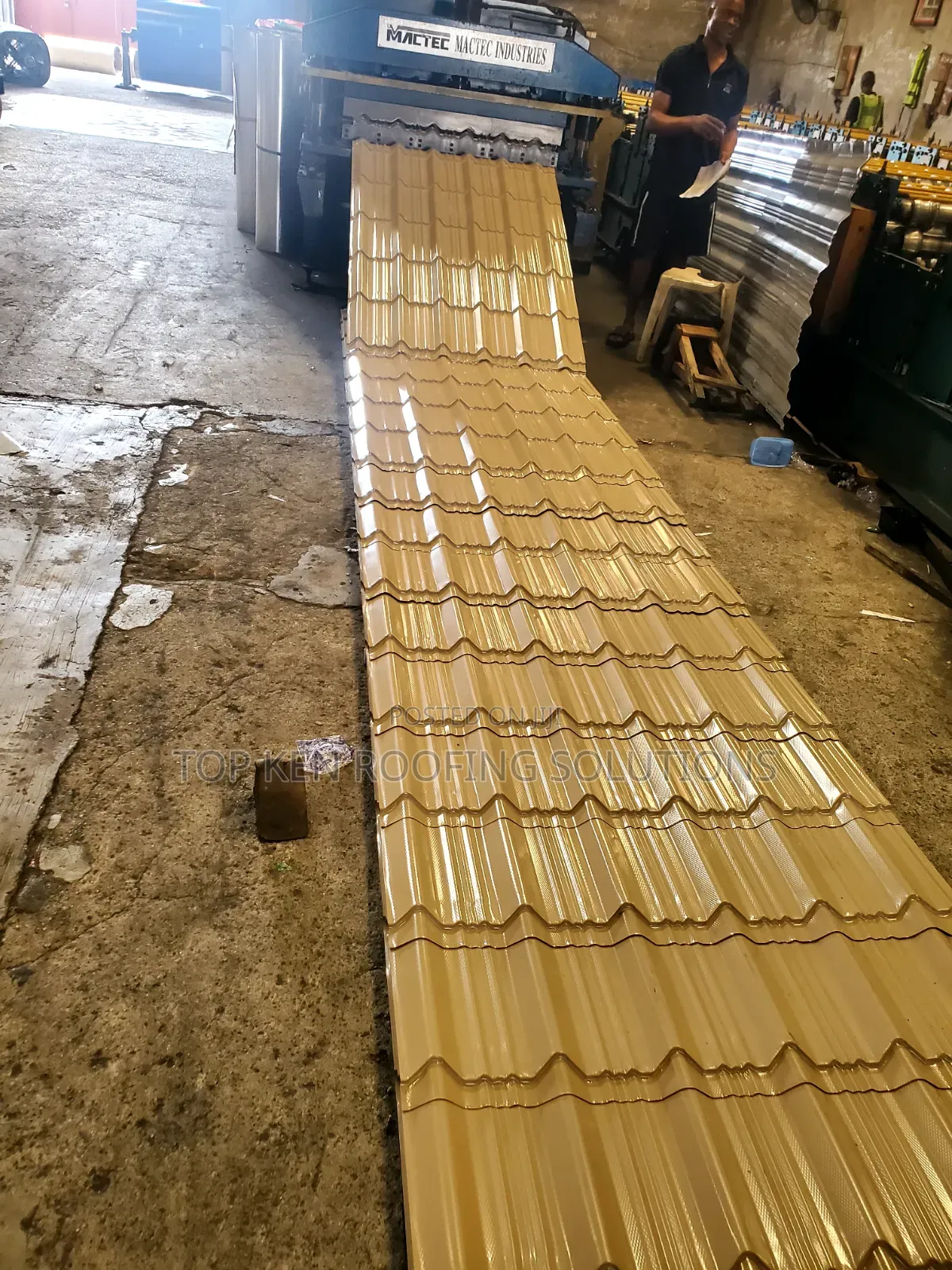 0.55mm Steptiles Beige Sheet