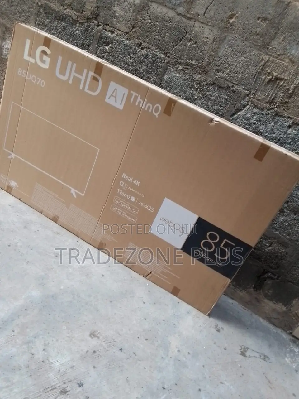 LG 85 Inch UHD TV – Smart Entertainment Screen