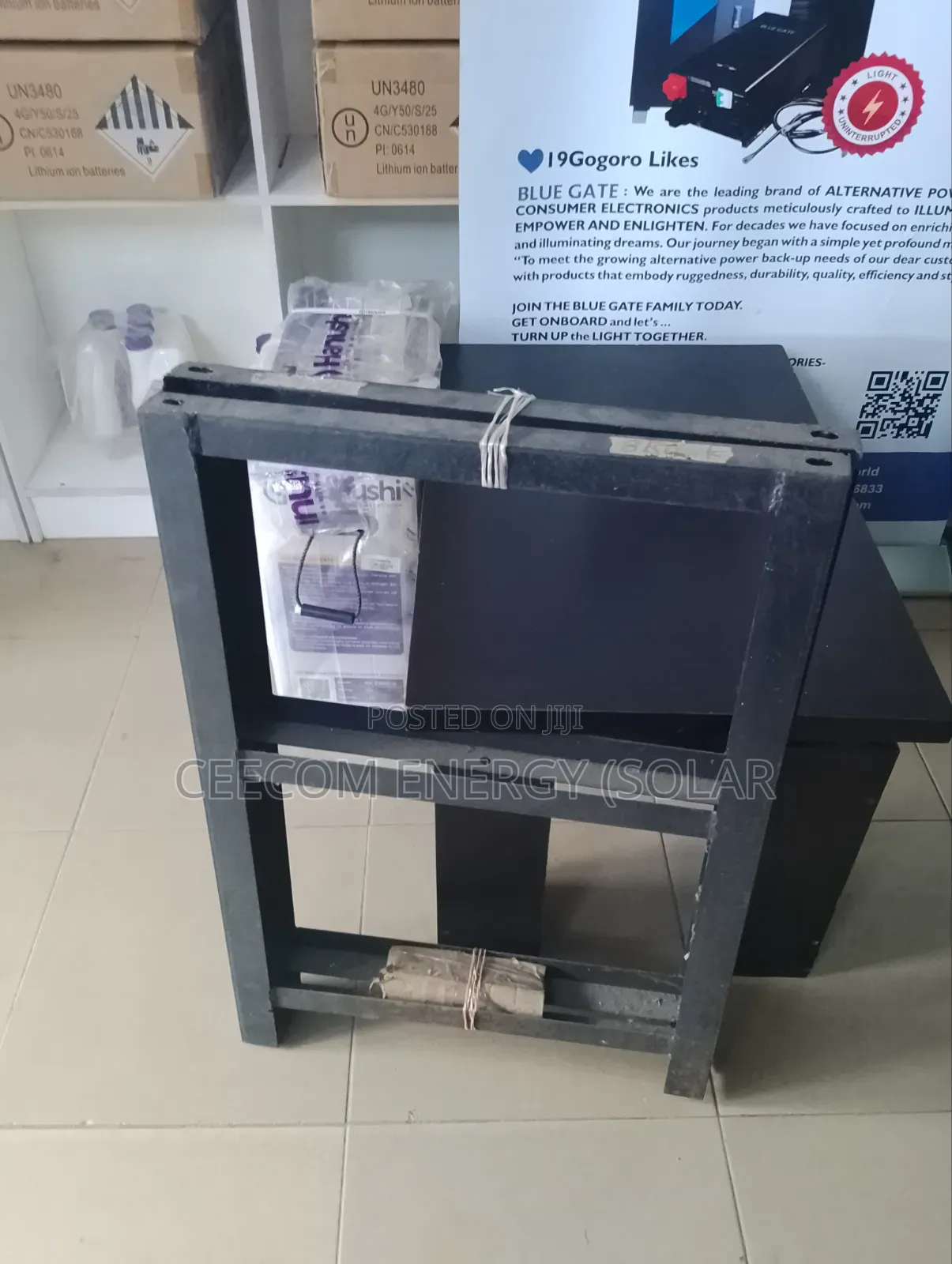 8 Blocks Battery Rack
