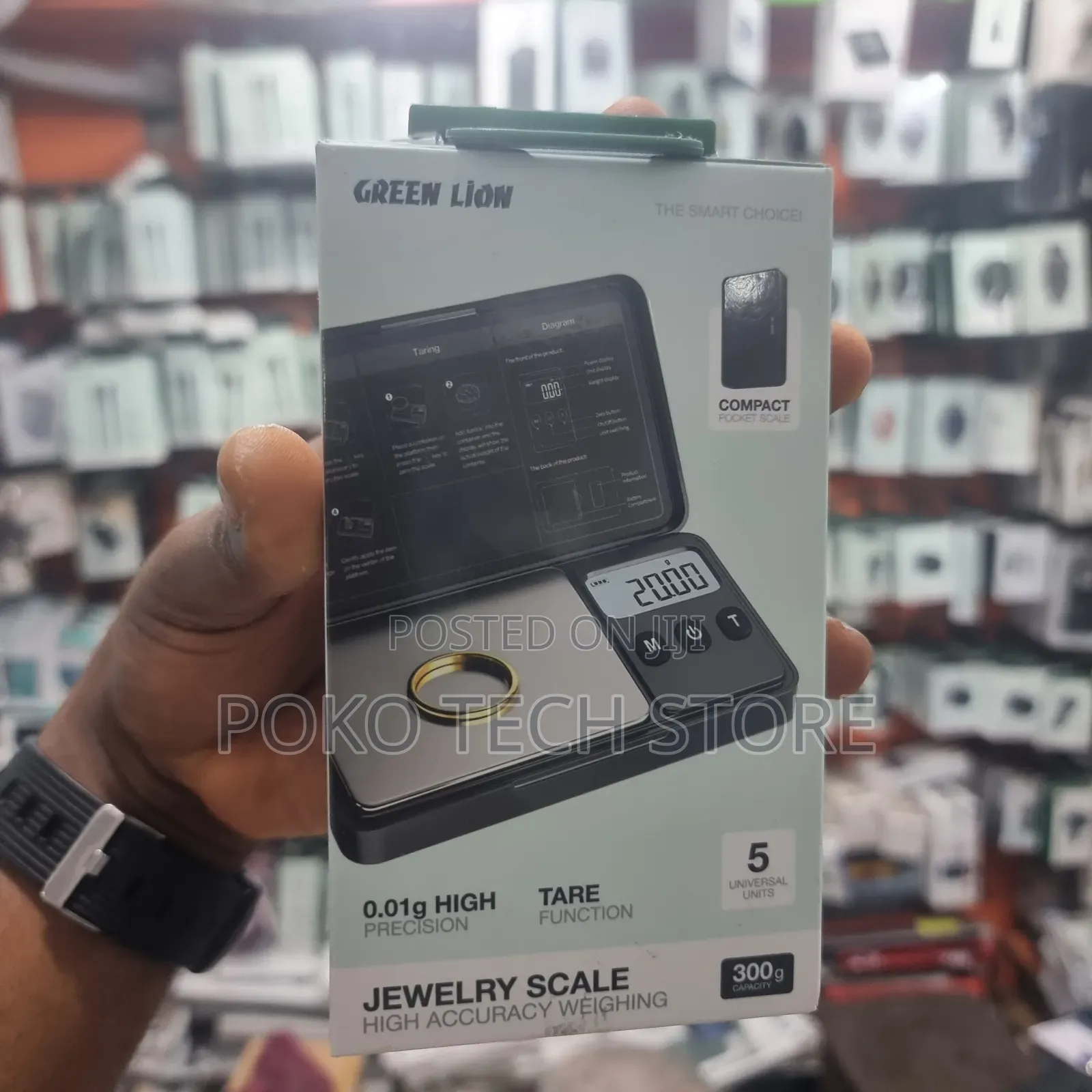 Green Lion Jewelry Scale
