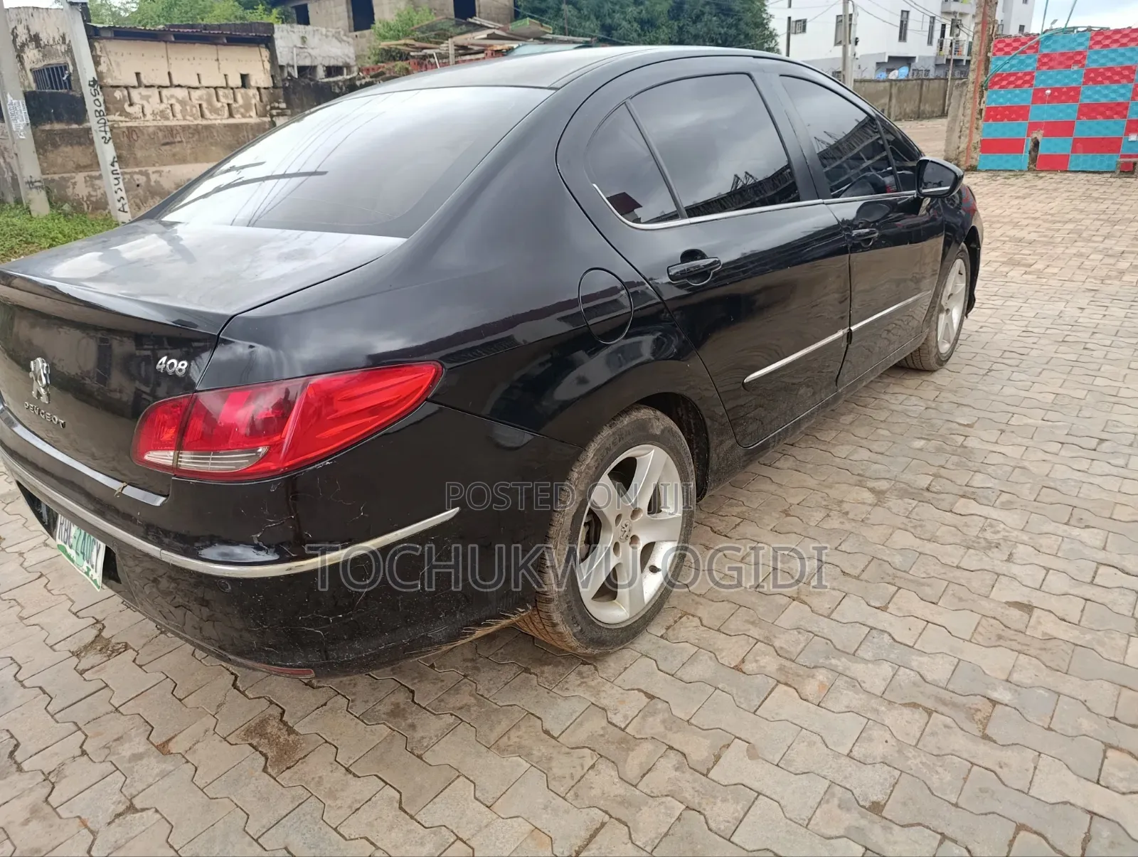 Peugeot 408 2011 Black