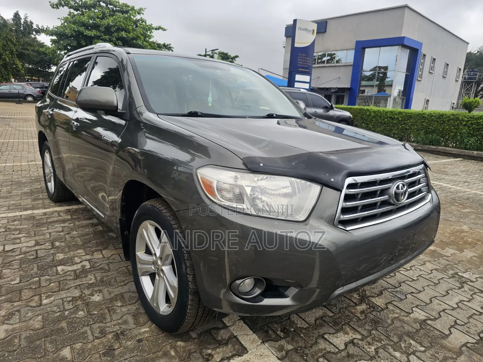 Toyota Highlander Limited 4x4 2009 Green