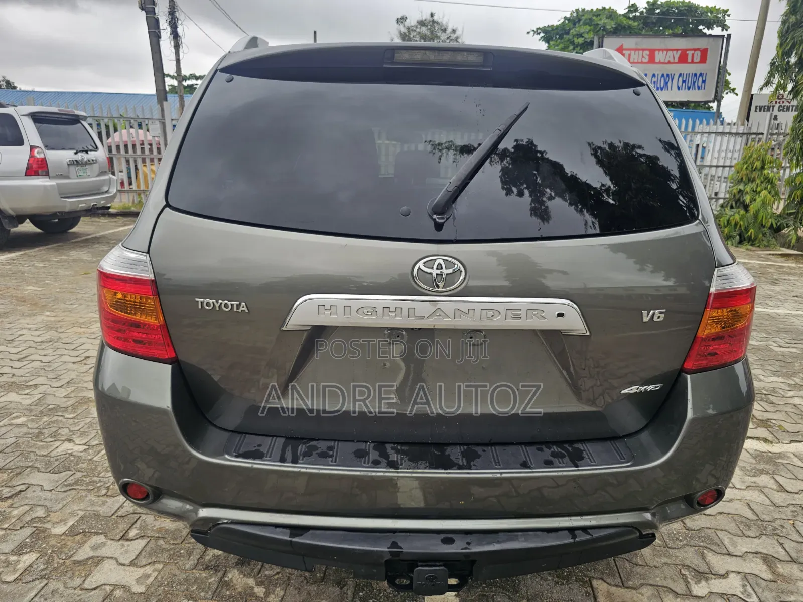 Toyota Highlander Limited 4x4 2009 Green