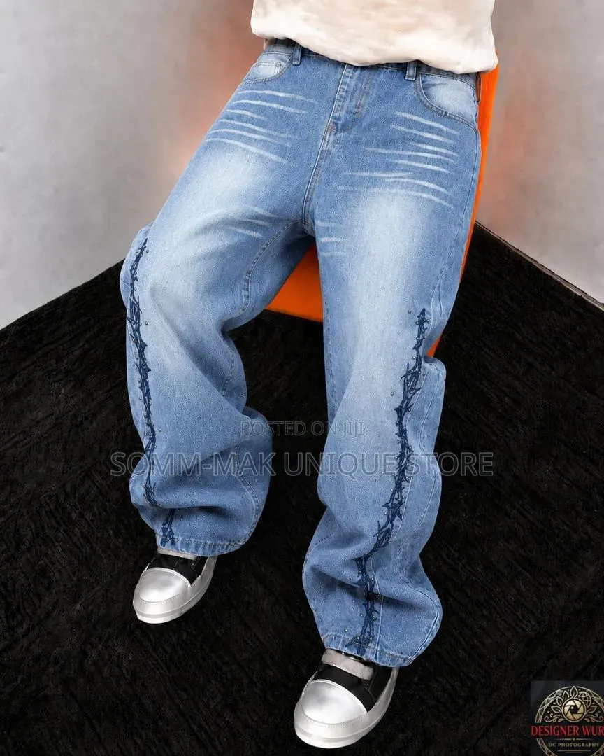 Men Baggy Jean Trousers