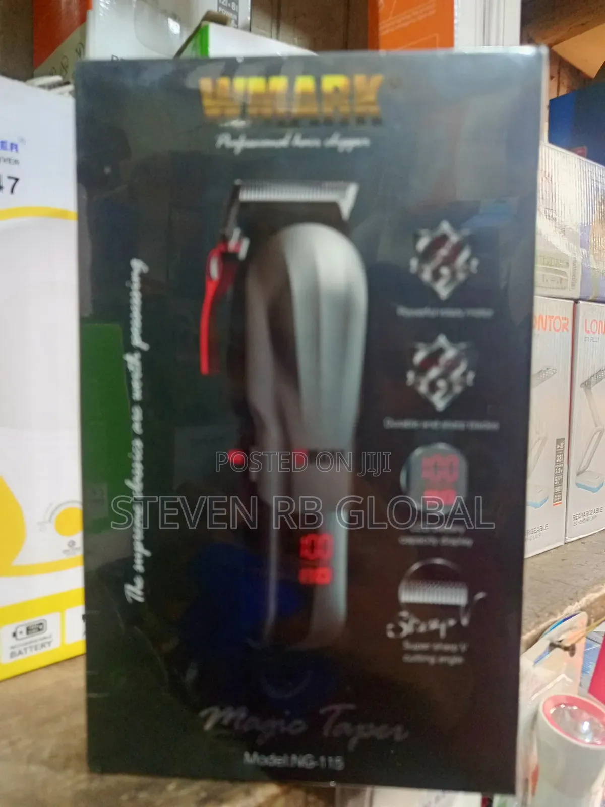 Wmark Professional Rechargeable Hair Clipper | Ng-115