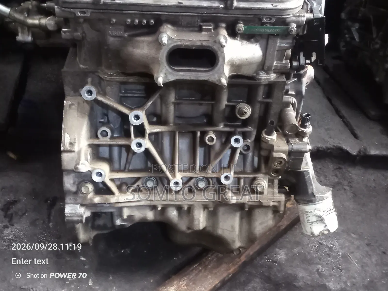 Complete Tokunbo Engine for Honda Accord (Evil Spirit) 2012/2013