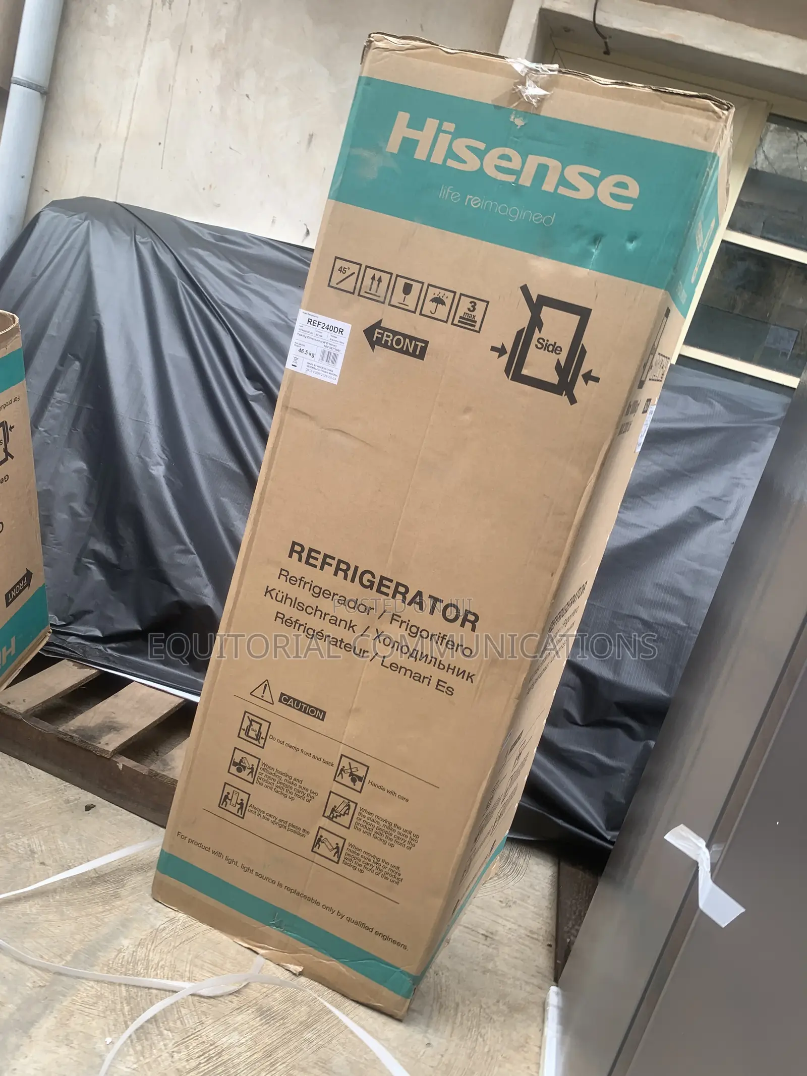 Hisense REF240DR 240L Fridge – Refrigerator With Generous Food Storage