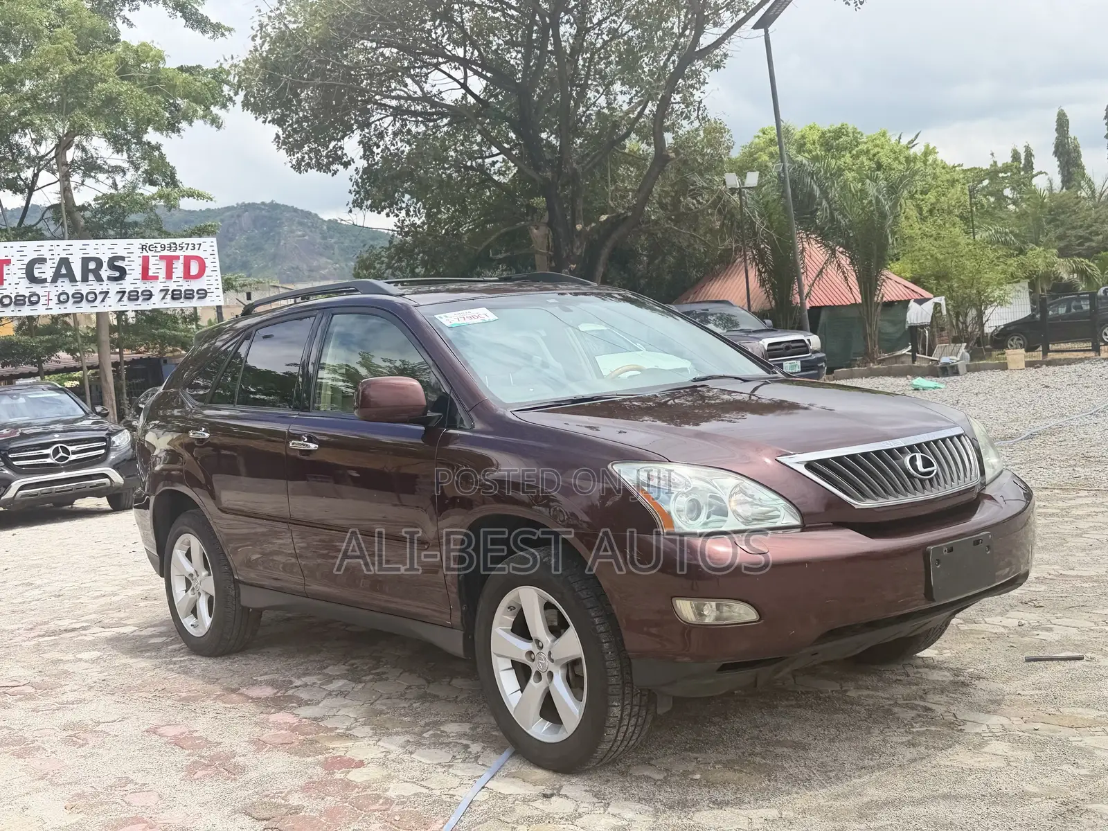 Lexus RX 350 2008 Burgundy