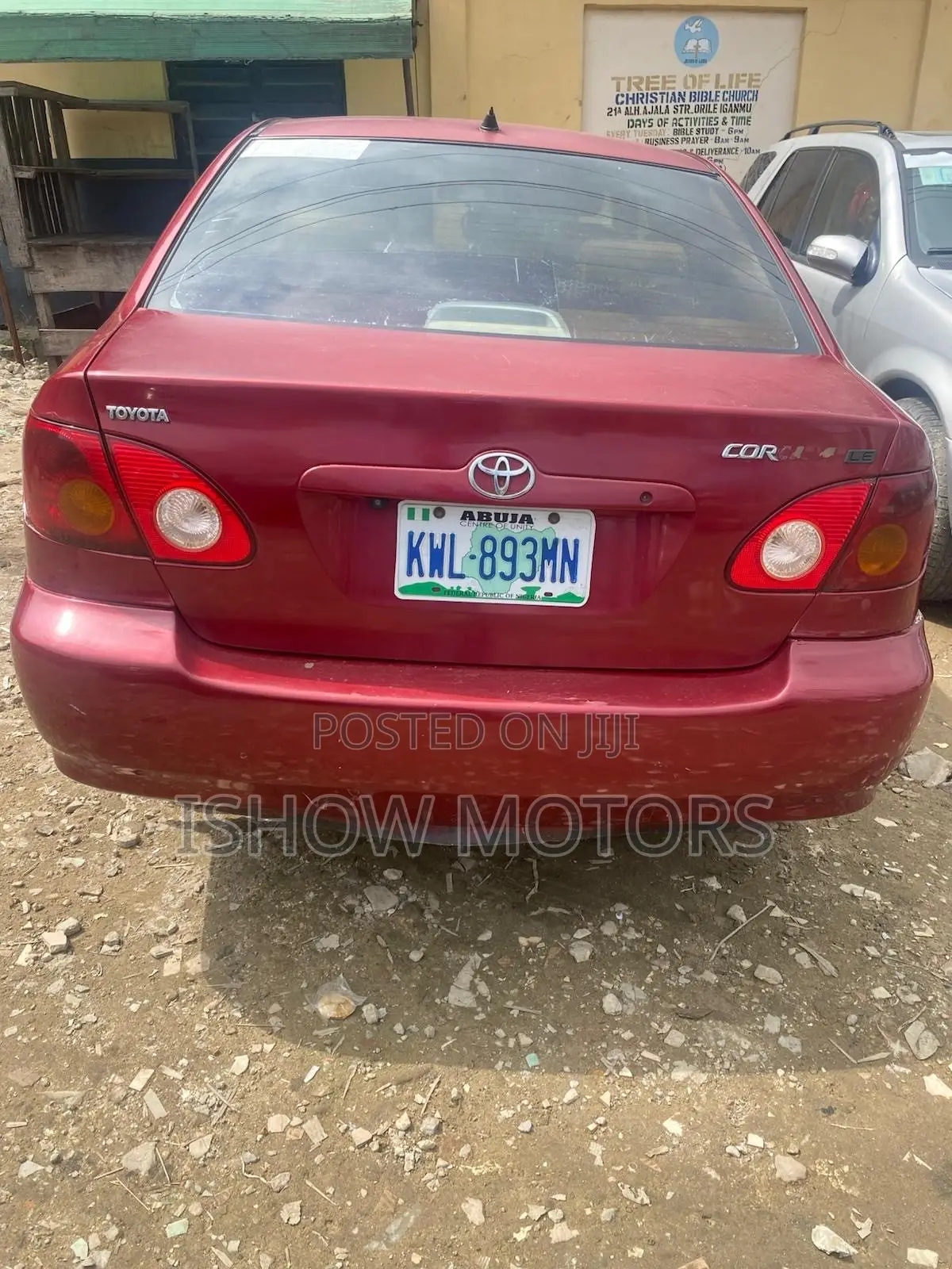 Toyota Corolla LE 2004 Red