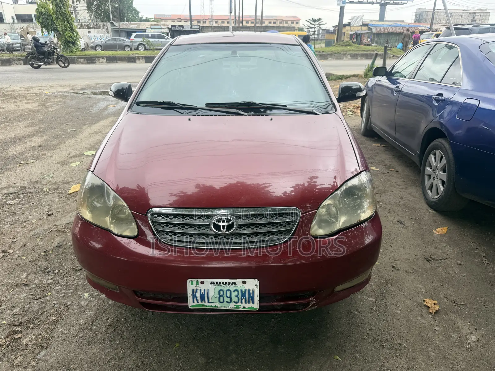 Toyota Corolla LE 2004 Red