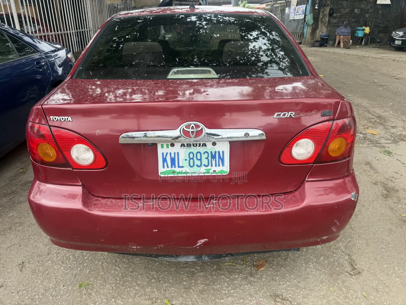 Toyota Corolla LE 2004 Red