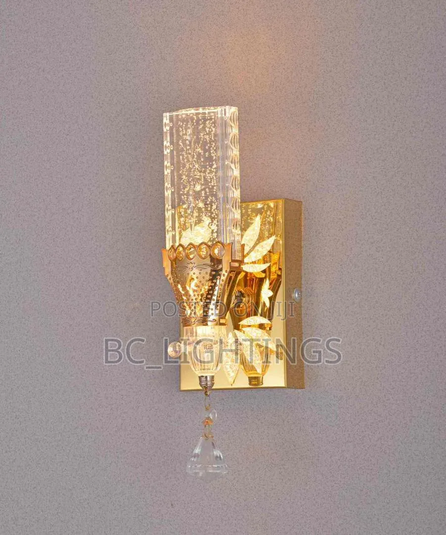 Luxury Wall Lamp Indoor Living Room Bedroom Crystal Wall Light