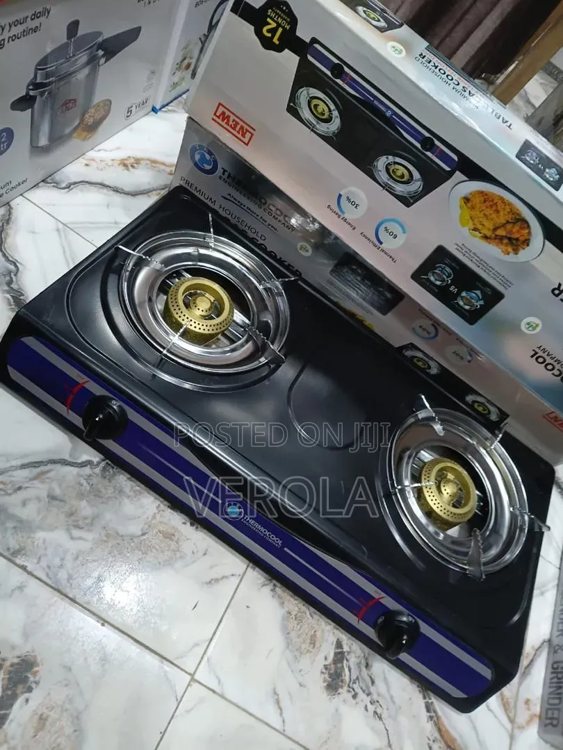 THERMOCOOL 2-Burner Table Gas Cooker.