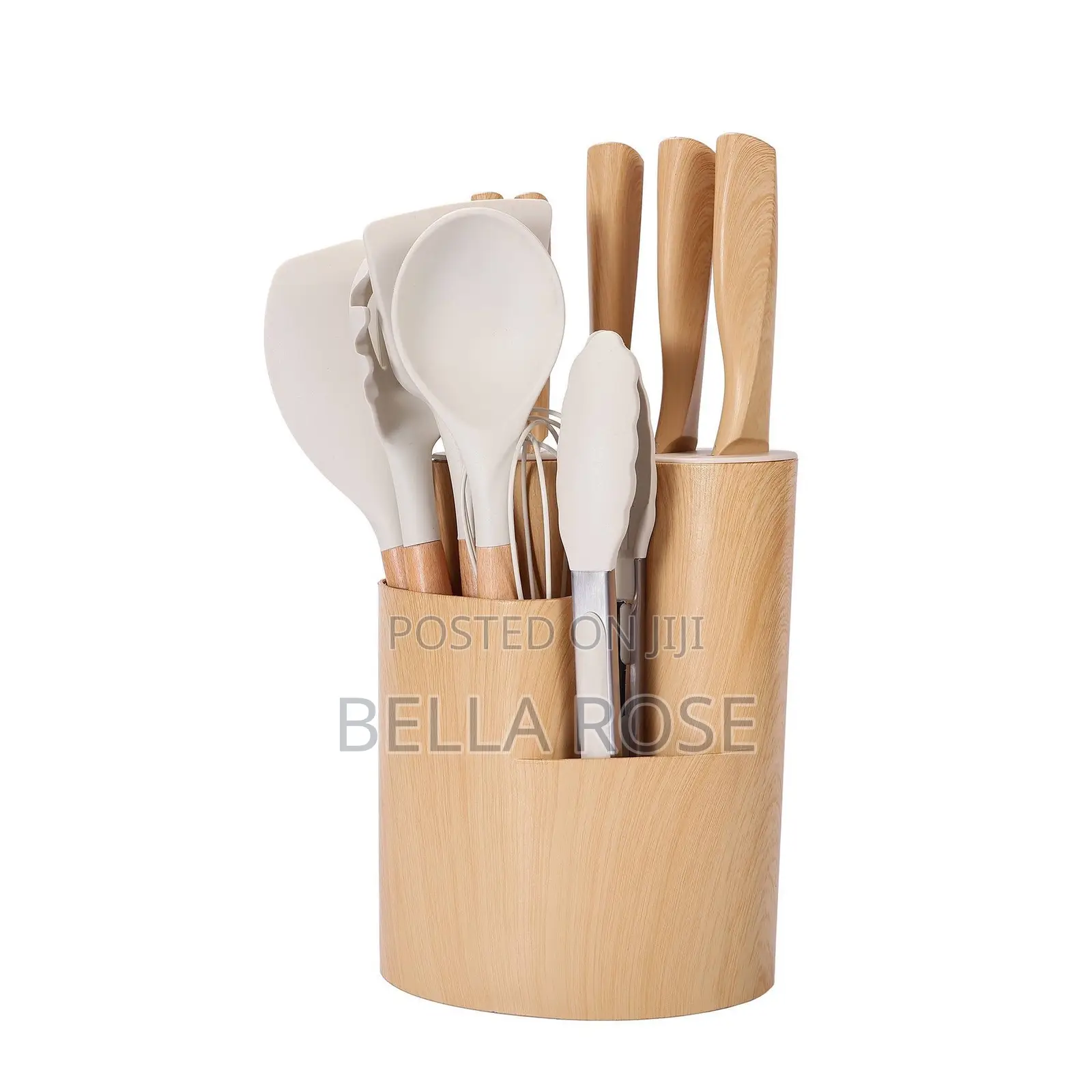 13-Pieces Silicone Kitchen Utensils & Knife Set