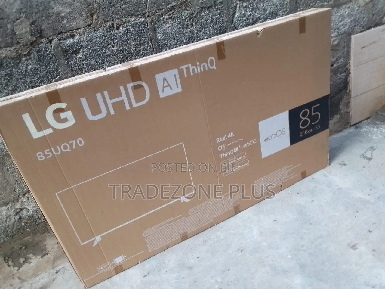 LG 85 Inch 4K Smart TV – Designed for Big Screen Viewing