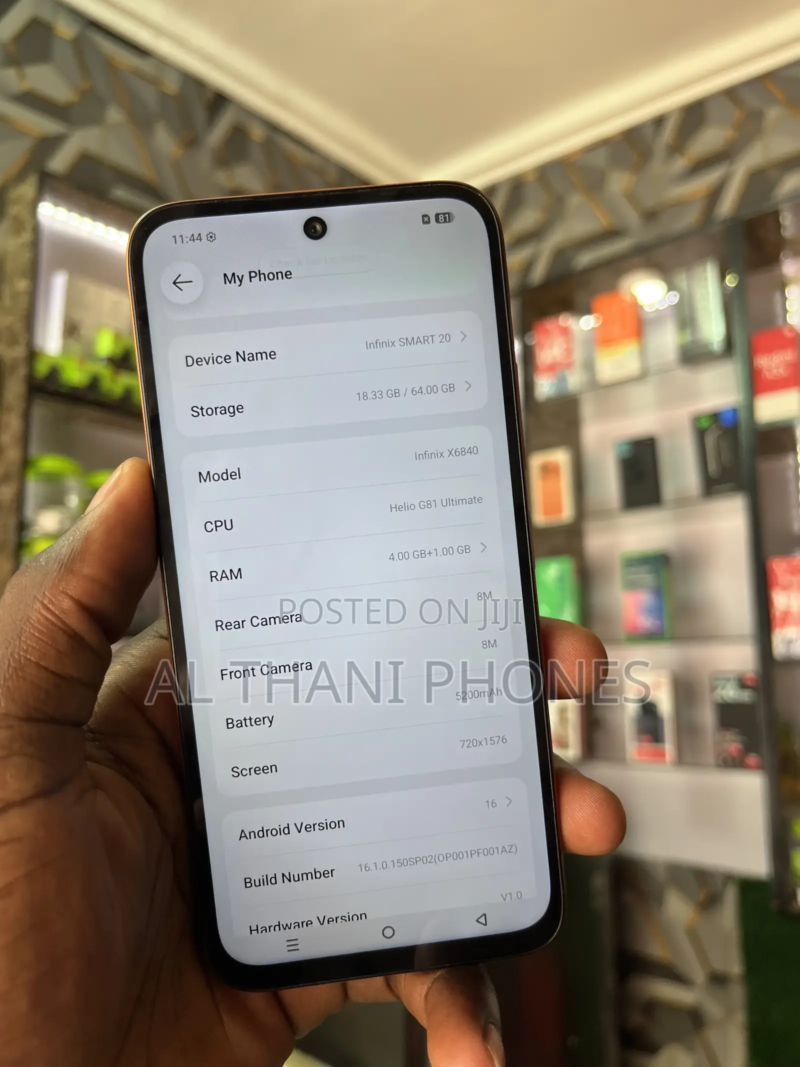 Infinix Smart 20 64 GB Orange