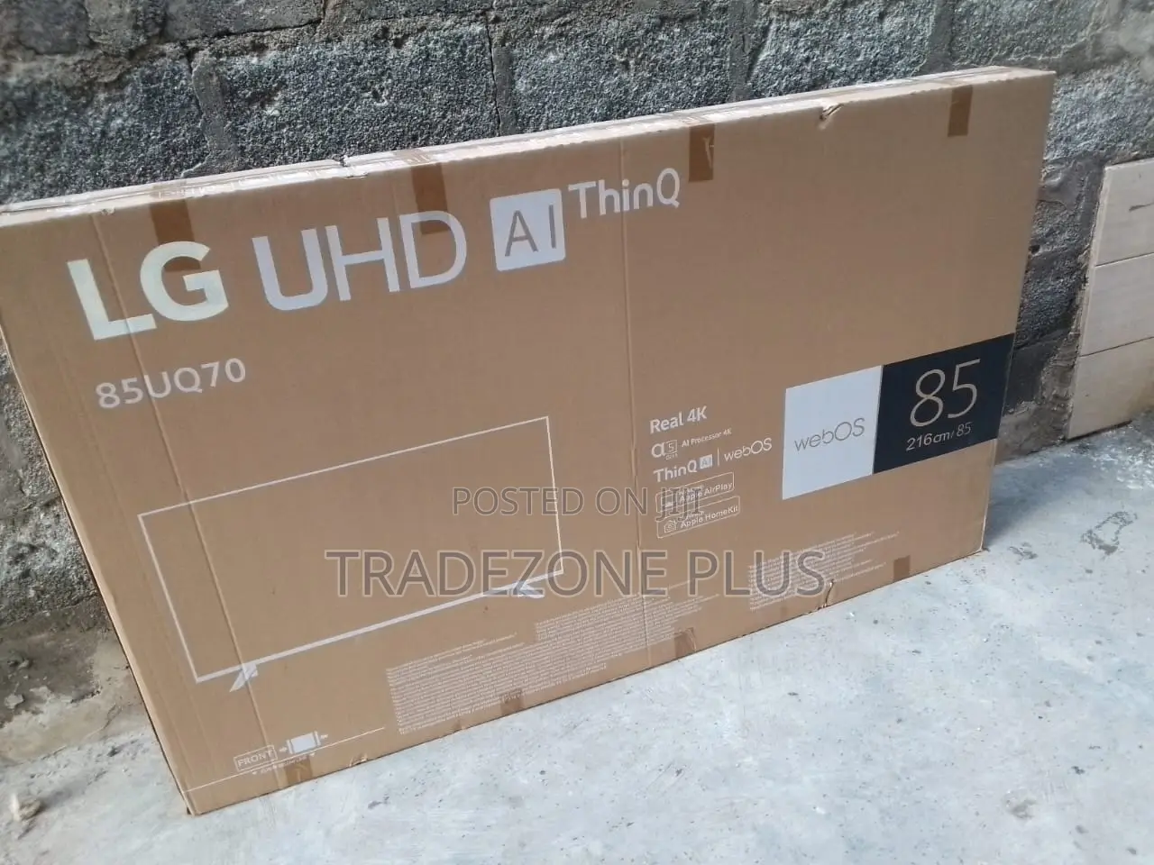 LG 85′′ Ultra HD Smart TV for an Immersive Viewing Experience