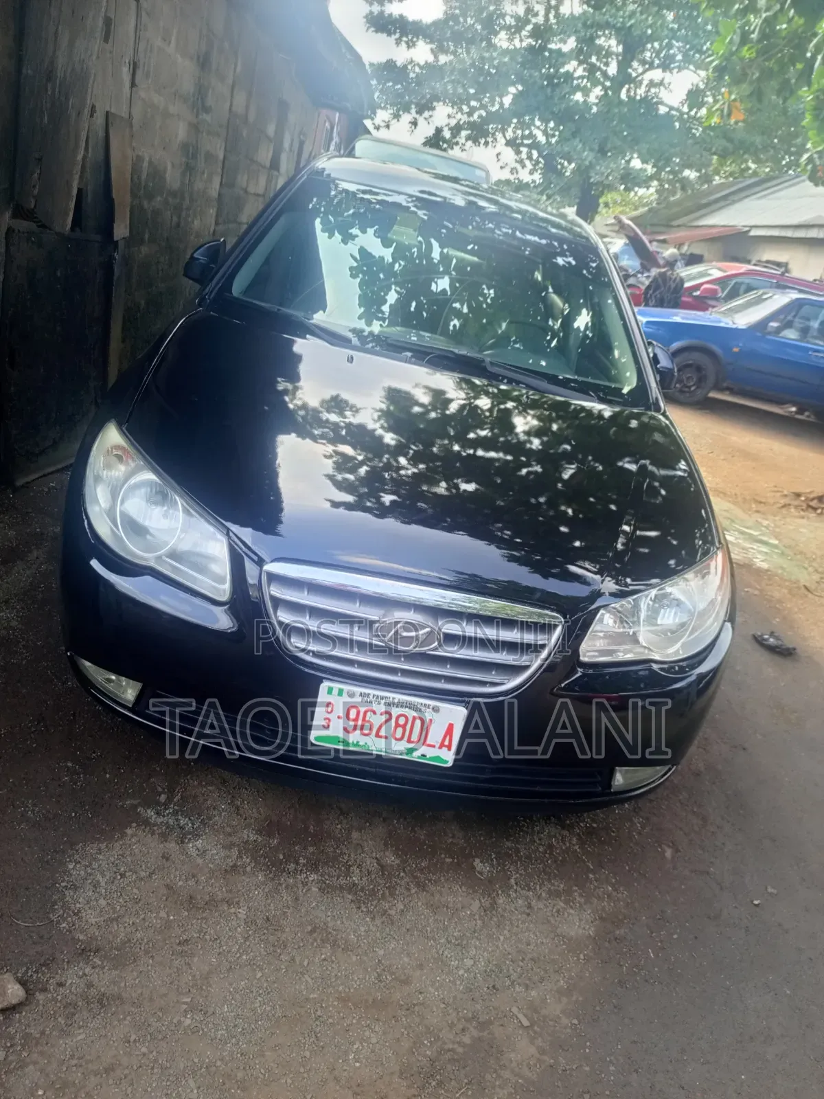Hyundai Elantra 2008 Black