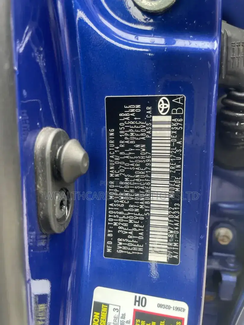 Toyota Corolla S Premium 4dr Sedan (1.8L 4cyl CVT) 2015 Blue